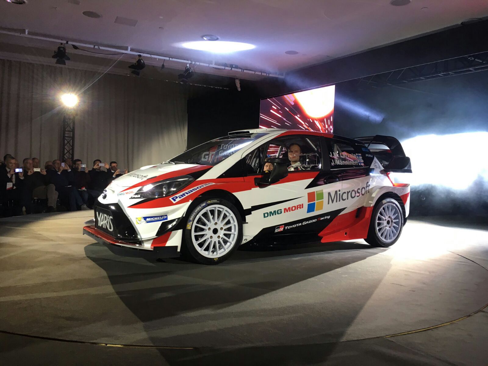 yaris wrc 2017 presentacion