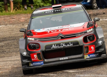Test Loeb Citroen c3 Wrc 2017