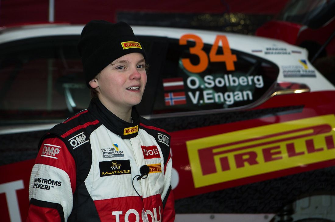 Oliver Solberg bettega 2017