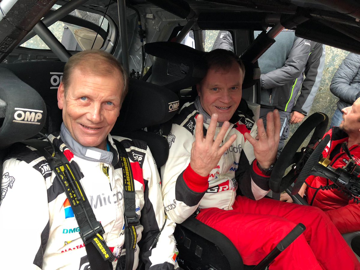 Kankkunen Yaris wrc 2018