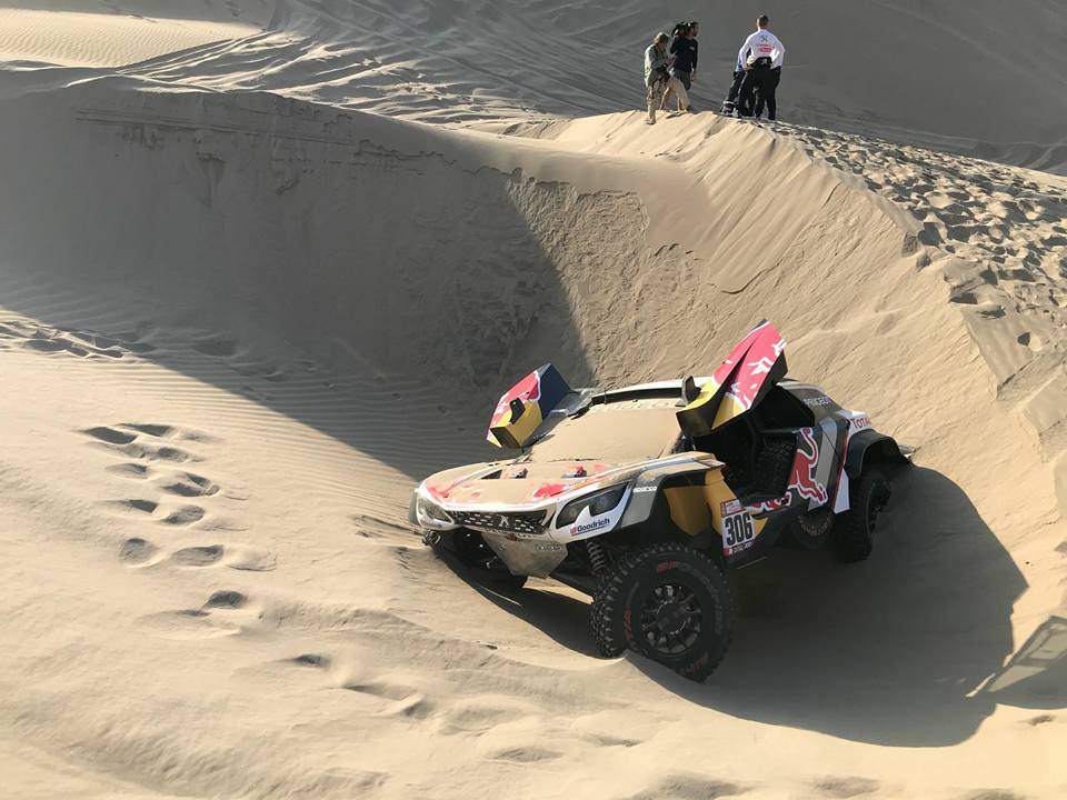 Problemas Loeb Dunas Dakar 2018