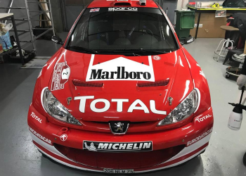 Peugeot206wrc aznar 2018
