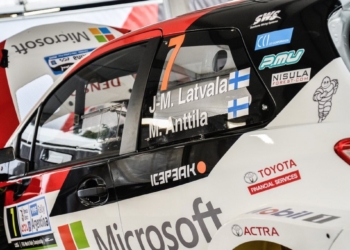 Latvala shakedownargentina 2018