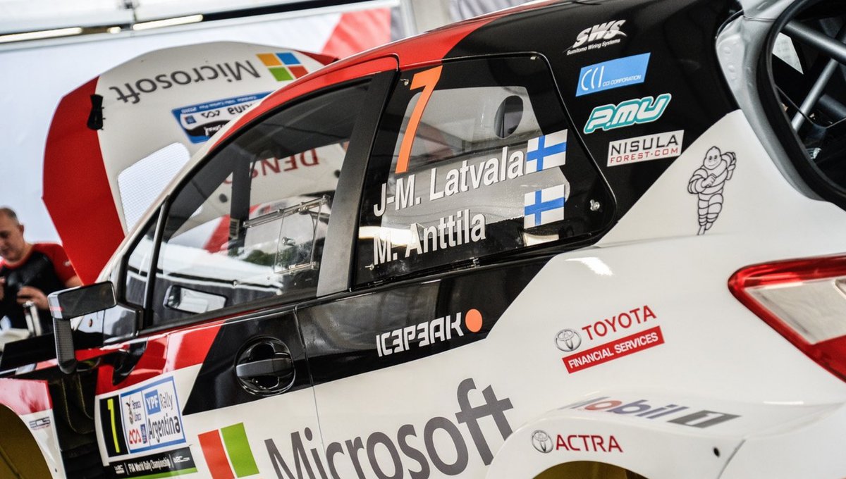 Latvala shakedownargentina 2018