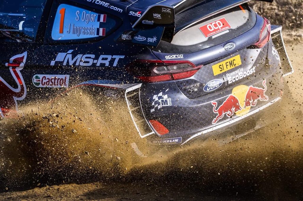 Ogier accidente portugal 2018