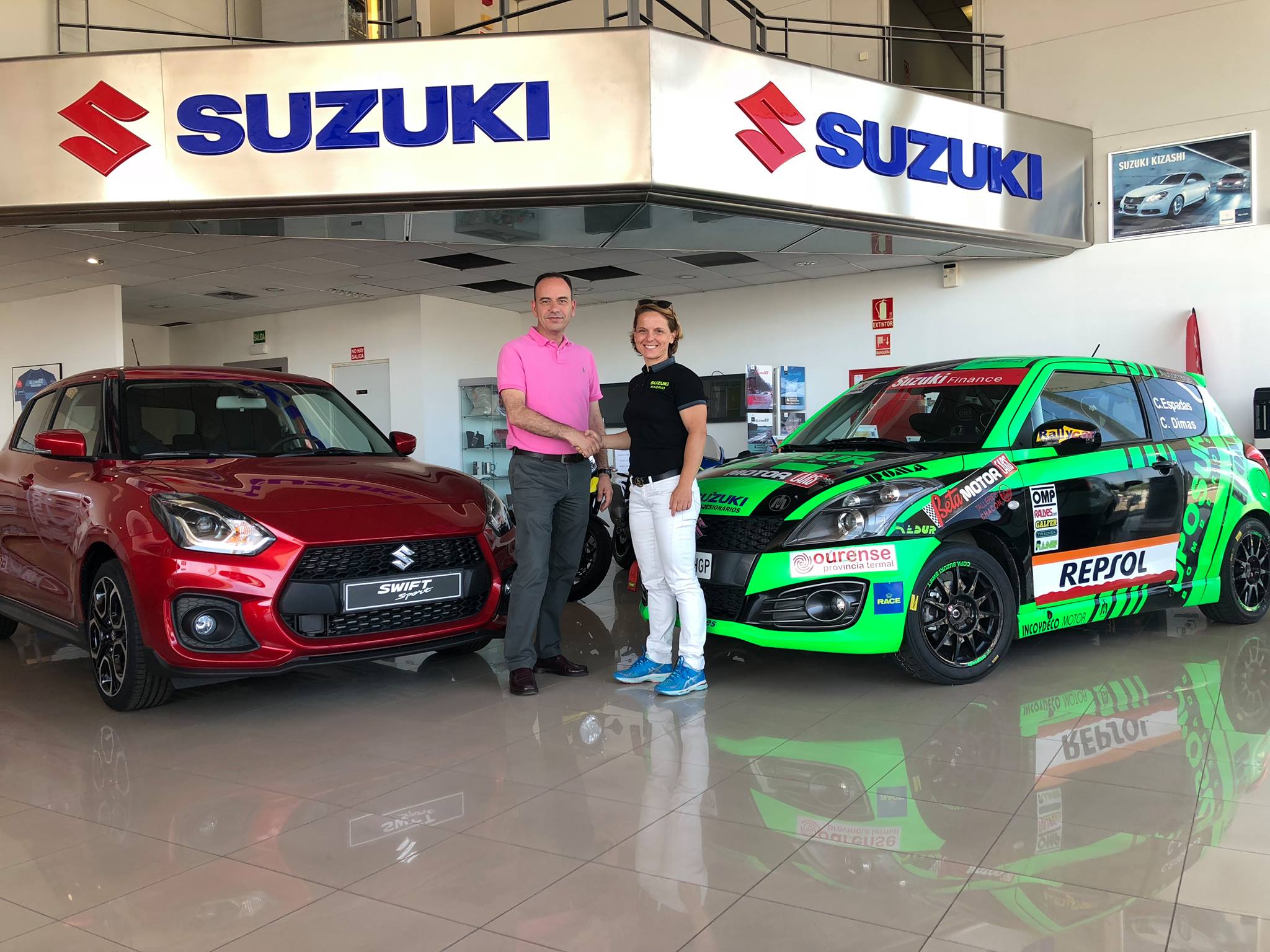 Carolespadas suzukioficialmadrid 2018
