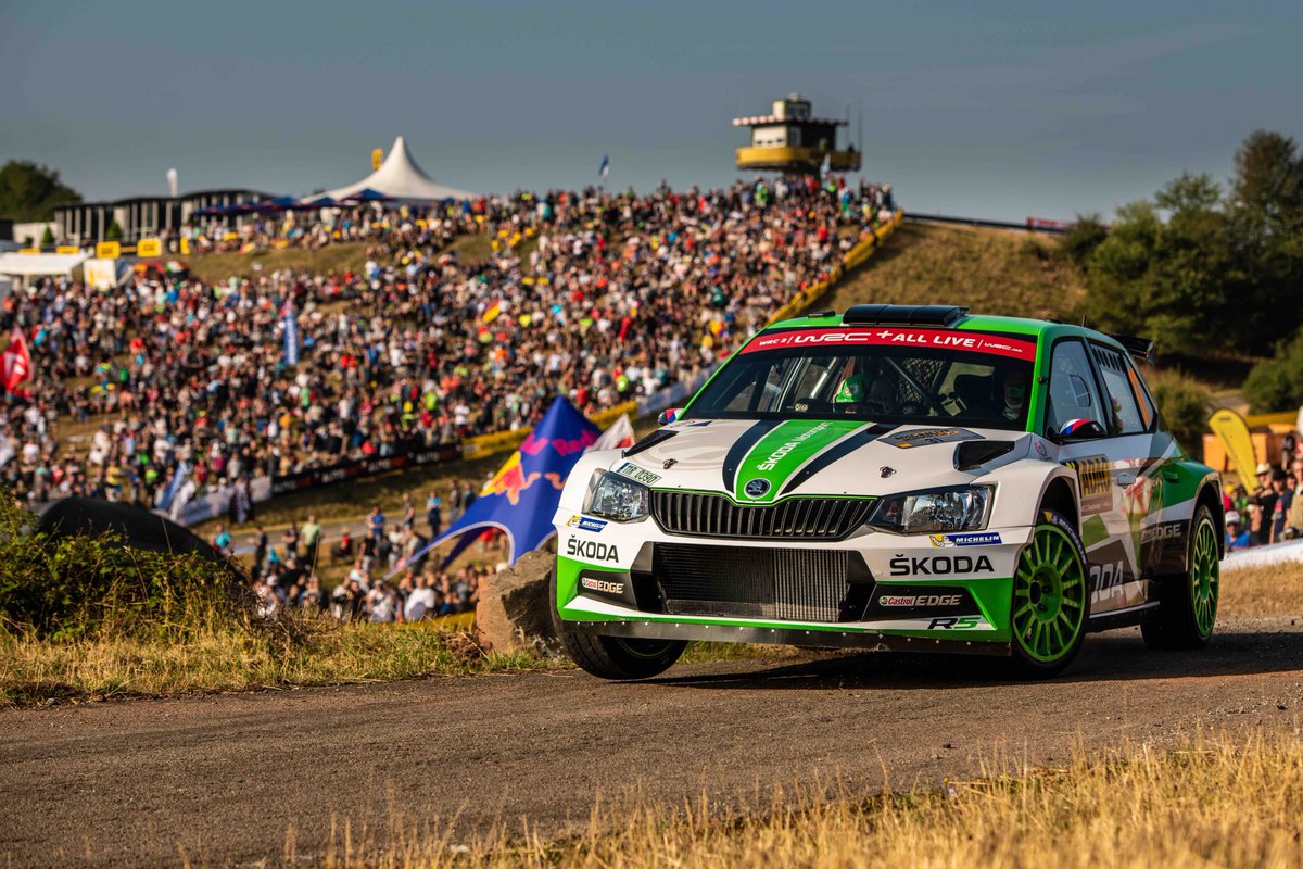 Kopecky victoria wrc2 alemania 2018