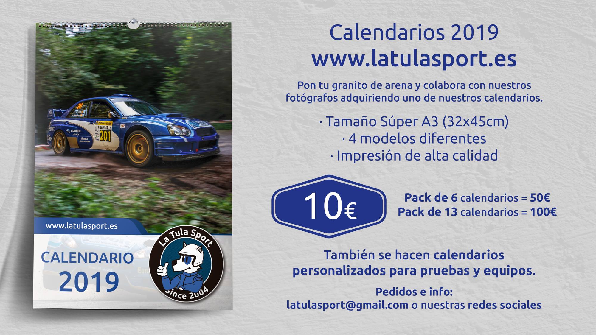 CALENDARIOS 2019