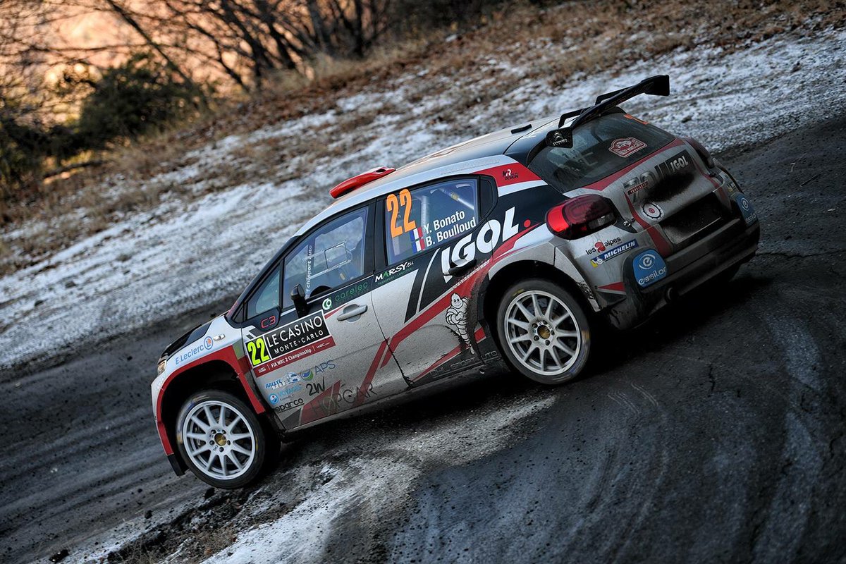 Bonato victoria WRC2 Monte 2019