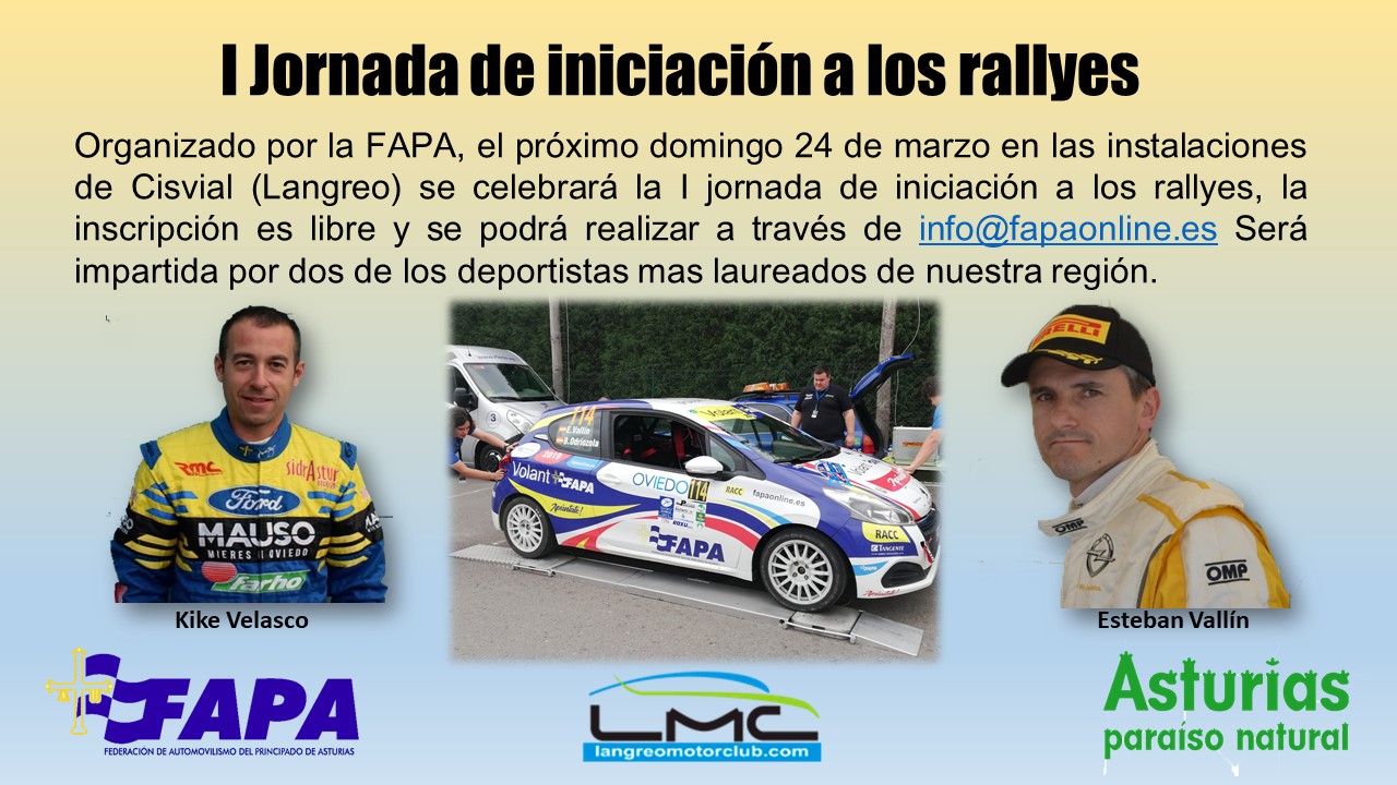 IniciacionRallyes fapa 2019