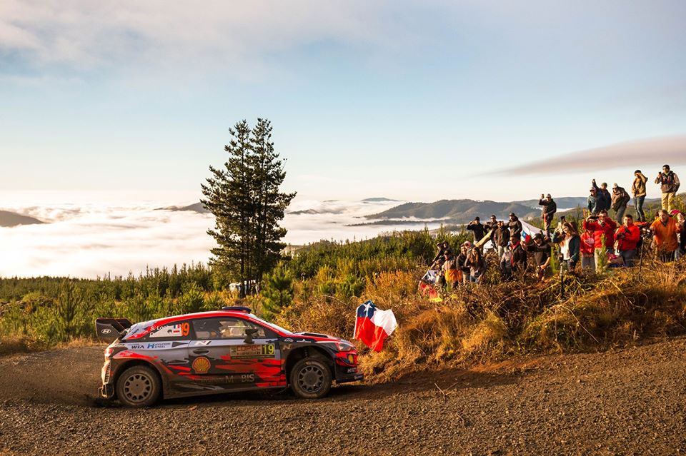 Chile suspension WRC 20