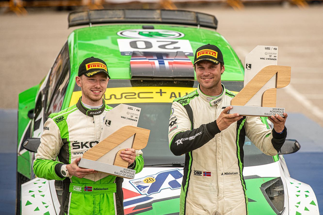 AndreasMikkelsen triunfoWRC2Grecia 21