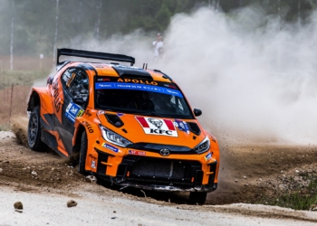 Georg LINNAMAE during the FIA European Rally Championship in Tartu, Estonia on 04, July 2024 // @World / Red Bull Content Pool // SI202407070348 // Usage for editorial use only //